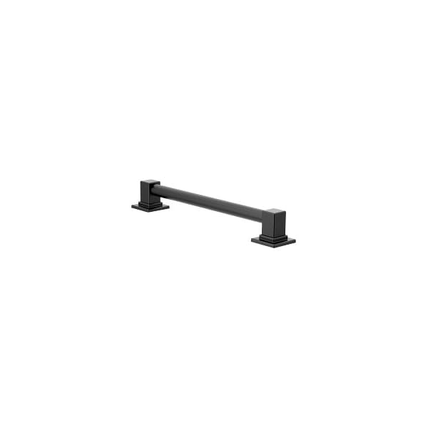 Moen 90 Degree 18in Designer Grab Bar in Matte Black YG8818BL - main